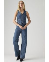 Levi's - Jeans Ribcage De Pierna Ancha Trenzados Lightweight - Lyst