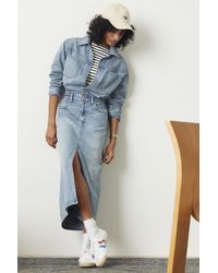 Levi's - Denim Midi Shirt Dress - Lyst