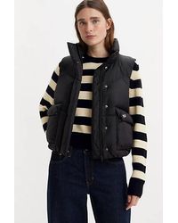 Levi's - Western Bubble Vest - Lyst