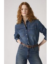 Levi's - Rectangle Buckle Belt - Lyst