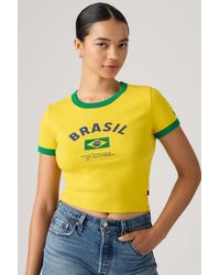 Levi's - Camiseta X World Cup Ringer - Lyst