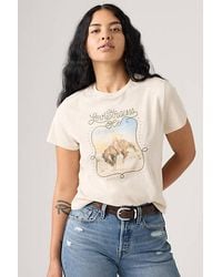 Levi's - Klassisches T Shirt Mit Grafik - Lyst