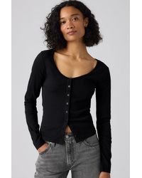 Levi's - Austen Button Up Long Sleeve Top - Lyst