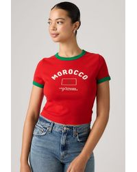 Levi's - Camiseta Ringer De Marruecos - Lyst