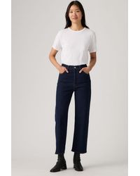 Levi's - Ribcage Straight Ankle Jeans - Lyst