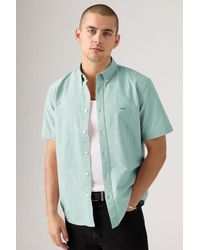 Levi's - Authentic Button Down Lightweight Overhemd Met Korte Mouwen - Lyst