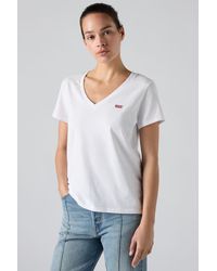 Levi's - The Perfect V Neck Tee - Lyst