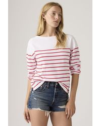 Levi's - Marin Striped Top - Lyst