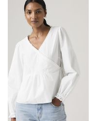 Levi's - Soleil Wrap Blouse - Lyst