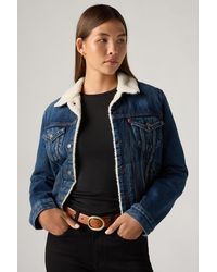Levi's - Veste Trucker Original Sherpa - Lyst