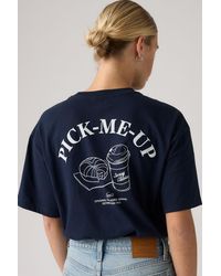 Levi's - Graphic Oversized Anyday Tee - Lyst