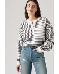 Levi's - Dry Goods Relaxed Long Sleeve Henley - Lyst