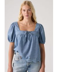Levi's - Blouse Manche Courte Et Découpes Darling - Lyst