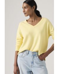 Levi's - Supersoft V Neck Pullover Sweater - Lyst