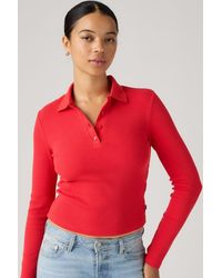 Levi's - Rory Long Sleeve Polo - Lyst