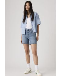Levi's - 501 Mid Thigh Lightweight Shorts - Lyst