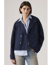 Levi's - Bree Cropped Swing Trench Jas - Lyst