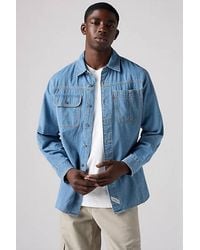 Levi's - Camicia Da Lavoro Auburn A Manica Lunga - Lyst