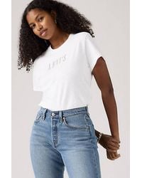 Levi's - Klassisches T Shirt Mit Grafik - Lyst