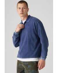 Levi's - Long Sleeve Finn Boxy Polo - Lyst
