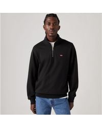 Levi's - Original Housemark Quarter Zip Pullover - Lyst