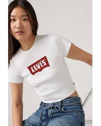 Levi's - T Shirt Sportiva Essential Stampata - Lyst