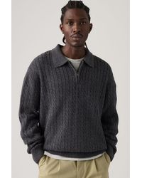 Levi's - Mason Collared Quarter Zip - Lyst