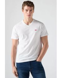 Levi's - Classic Housemark V Neck Tee - Lyst