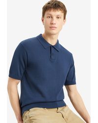 Levi's - Pull over col polo maille fine - Lyst