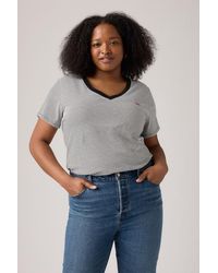 Levi's - The Perfect V Neck (Plus Size) - Lyst