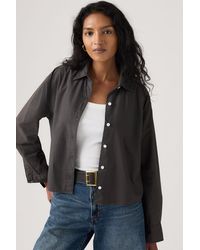 Levi's - Cropped Harlie Shirt - Lyst