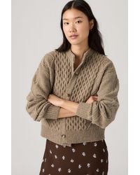 Levi's - Charlotte Crewneck Cardigan - Lyst