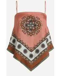 ALÉMAIS - Contina Scarf Top - Lyst