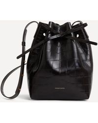 Mansur Gavriel - Women's Mini Leather Bucket Bag One Size - Lyst