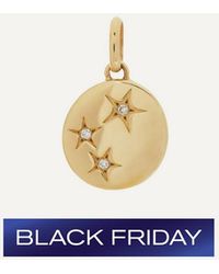 Liberty - 9Ct Handmade Ianthe Star Triple Diamond Pendant - Lyst