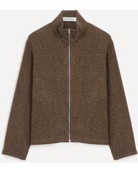 Our Legacy - Shrunken Full-Zip Polo - Lyst
