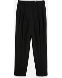 Totême - Women's Double-pleated Tailored Trousers 12 - Lyst