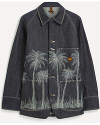 Kapital - Mens Palm Tree Jacquard Denim Jacket 4 - Lyst