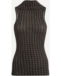 Paloma Wool - Women's Rizzo Chequered Top L - Lyst