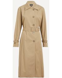 A.P.C. - Venetia Trench Coat - Lyst