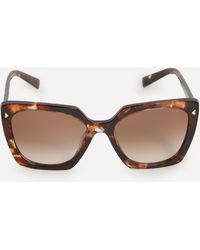 Prada - Women's Oversized Square Acetate Sunglasses One Size - Lyst