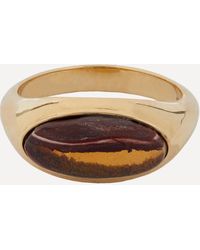 Andrea Fohrman - 14ct Gold One Of A Kind Boulder Opal Signet Ring 7 - Lyst