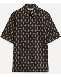 Dries Van Noten - Mens Short Sleeve Printed Shirt 38/48 - Lyst