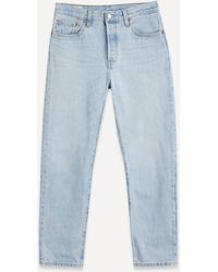 Levi's 501 Crop Jeans - Blue