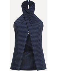 Paloma Wool - Women's Bego Striped Halter-neck Top - Lyst