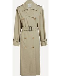 TOTEME - Crisp Summer Trench Coat - Lyst