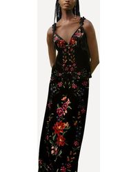 FARM Rio - Belle Garden Scallop Sleeveless Top - Lyst