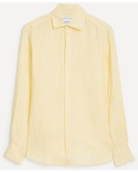 With Nothing Underneath - The Boyfriend Linen Shirt - Lyst
