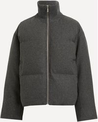 Totême - Women's Flannel Puffer Jacket 8 - Lyst