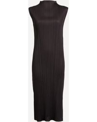 Pleats Please Issey Miyake - Women's Monthly Colours: April Pleated Midi Dress 5 - Lyst